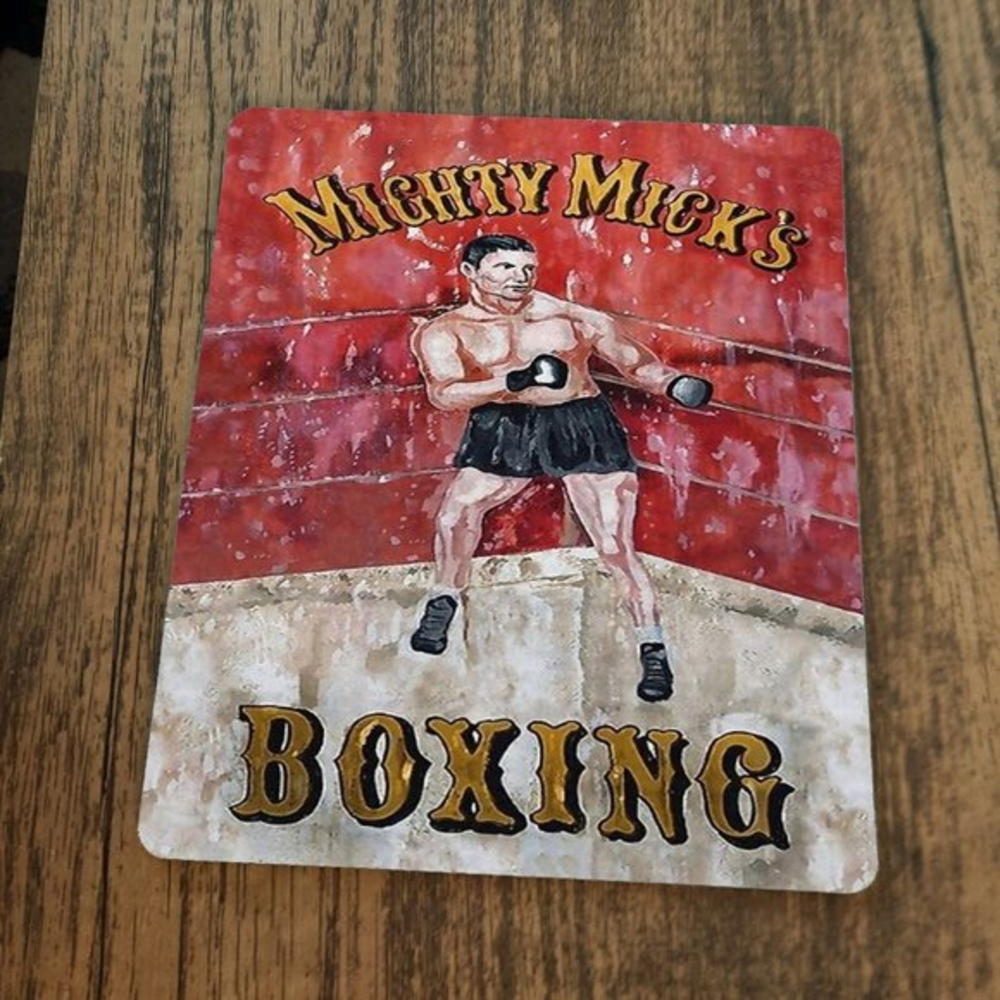 Mighty Micks Boxing Gym Rocky‎ Mouse Pad